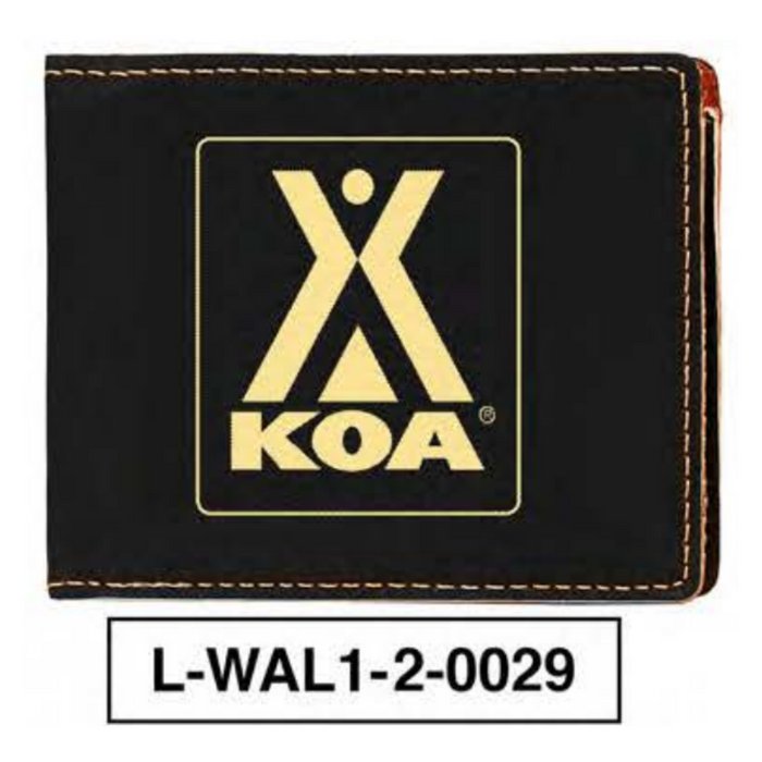 KOA LEATHERETTE BIFOLD WALLET - L-WAL1-2-0029