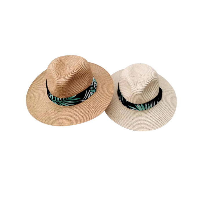 Men's Summer Hat's with Ribbon - 2 colors | 48 pc. min