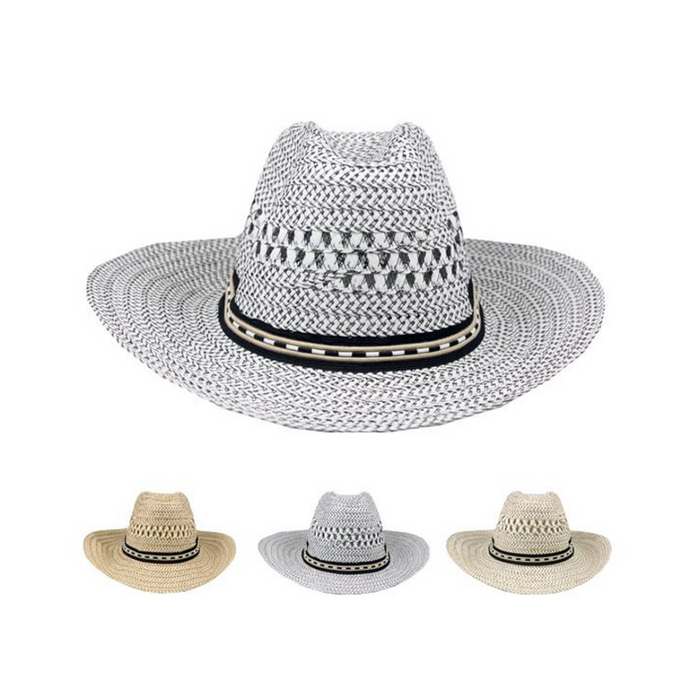 Cowboy Hats - 4 assorted colors | 24 pc min.