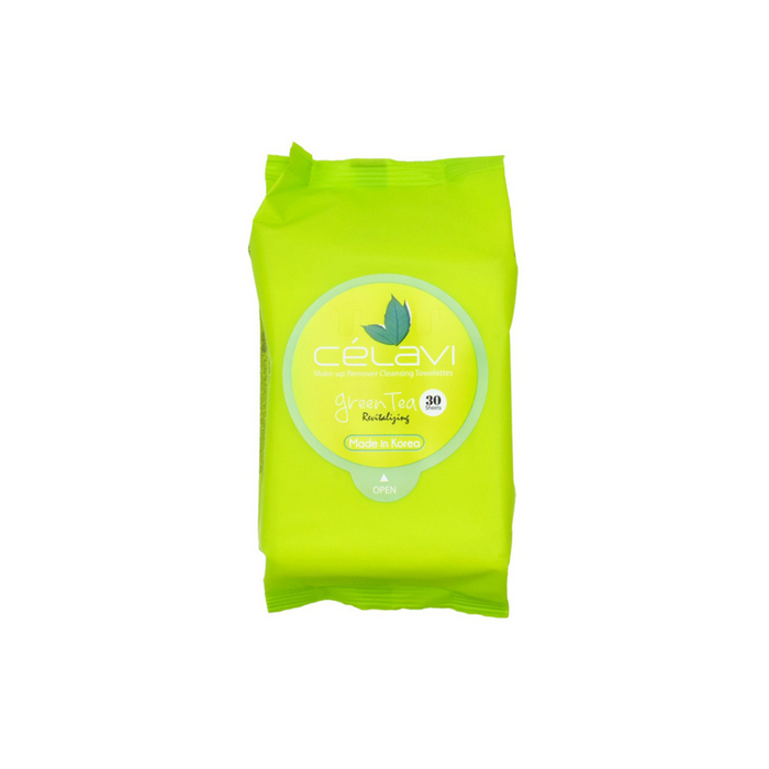 Cleansing Wipes 30 Pack Green Tea