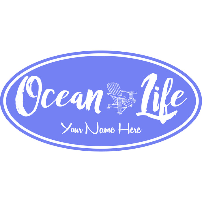 OCEAN LIFE VINYL STICKER