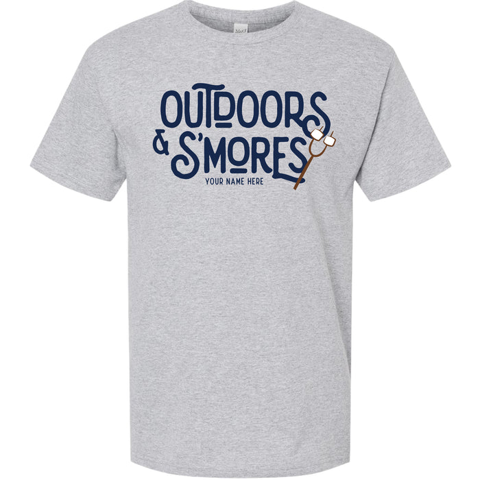 OUTDOORS AND SMORES T-SHIRT