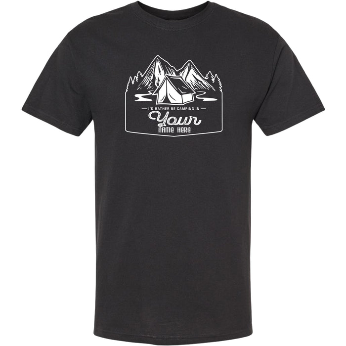 RATHER BE CAMPING T-SHIRT