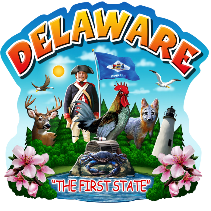 STATE MONTAGE - DELAWARE - 108