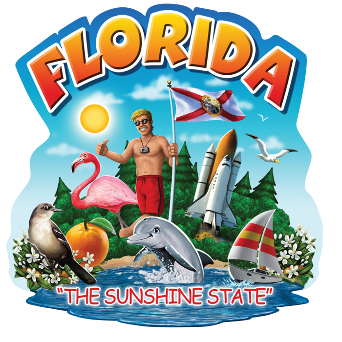 STATE MONTAGE - FLORIDA - 109