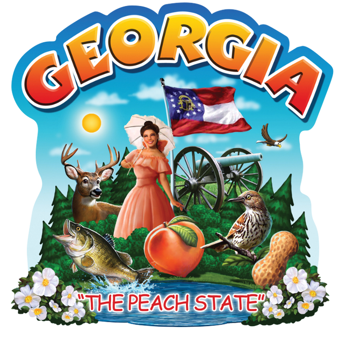 STATE MONTAGE - GEORGIA - 110