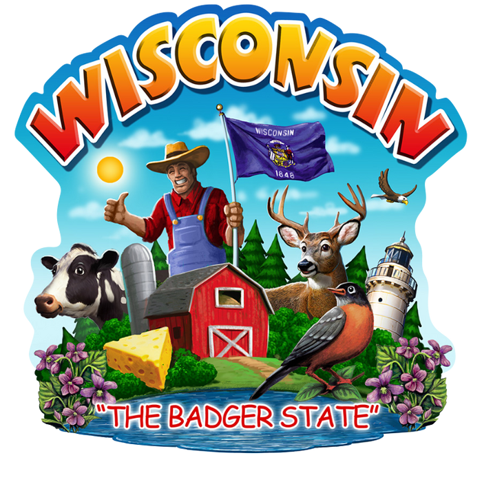 STATE MONTAGE - WISCONSIN  - 149
