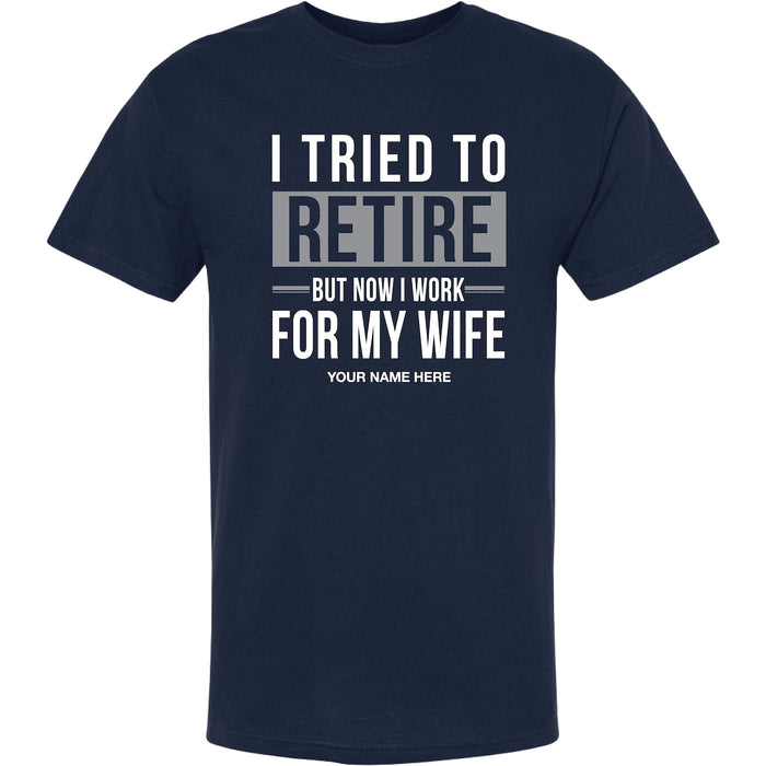 TRIED TO RETIRE T-SHIRT